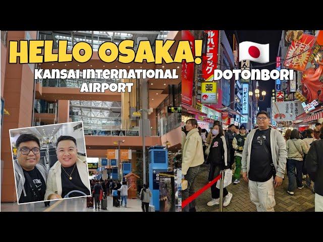 HELLO OSAKA! KANSAI AIRPORT, POCKET WIFI, SIM CARD, PRIVATE TRANSFER, HOTEL, DOTONBORI | JR Vlog#48