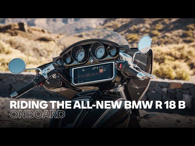 ONBOARD: The new BMW R 18 B in the Alps – Pure #SoulFuel Sound!