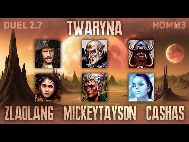 Герої III Дуель  twaryna vs. zlaolang; MickeyTayson; Cashas /stream_2024-08-01/