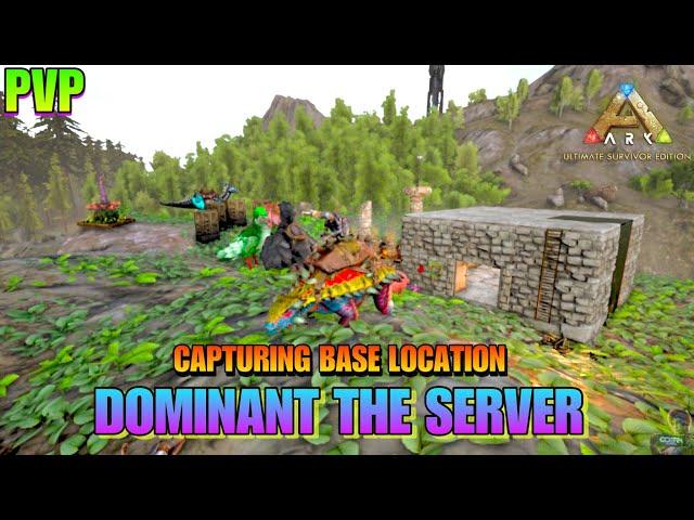 Ark mobile Revamp : Capturing Official PvP Server S1|E1