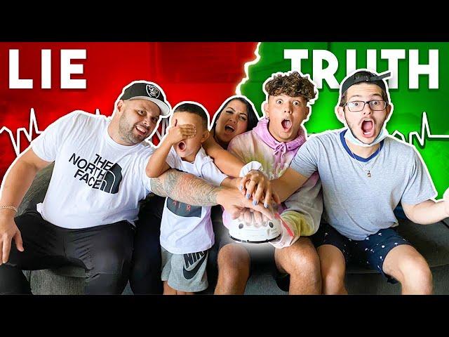 LIE DETECTOR CHALLENGE With My Family!