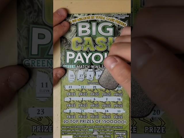 BIG CASH PAYOUT (ROUND 3) PA LOTTERY #scratch #lottery #scratching #winner #scratchers #win #viral