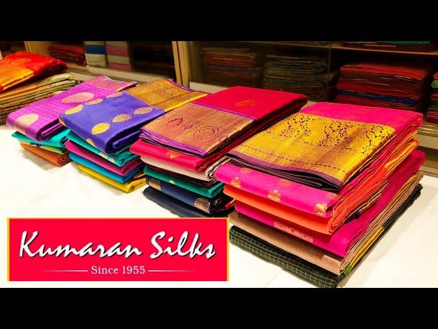 Kumaran Silks Pure Silk sarees 1000 Bhutta Vairaoosi silk saree