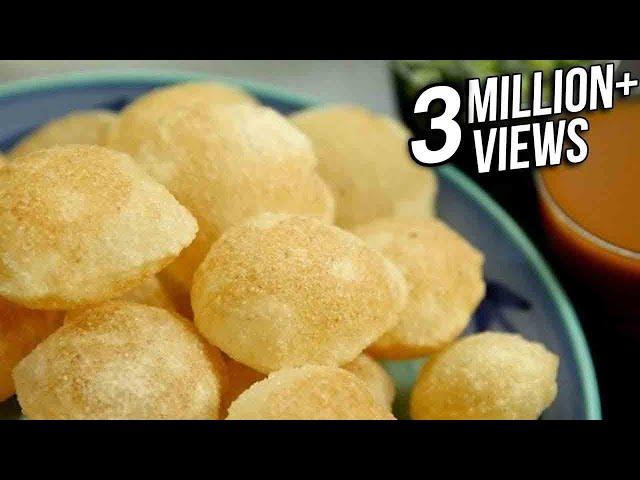 How To Make Puri For Pani Puri | Golgappa Puri Recipe | Perfectly Crisp Puri Recipe By Ruchi Bharani