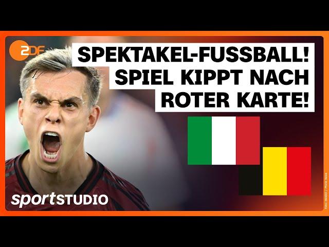 Italien – Belgien Highlights | UEFA Nations League, 3. Spieltag 2024/25 | sportstudio