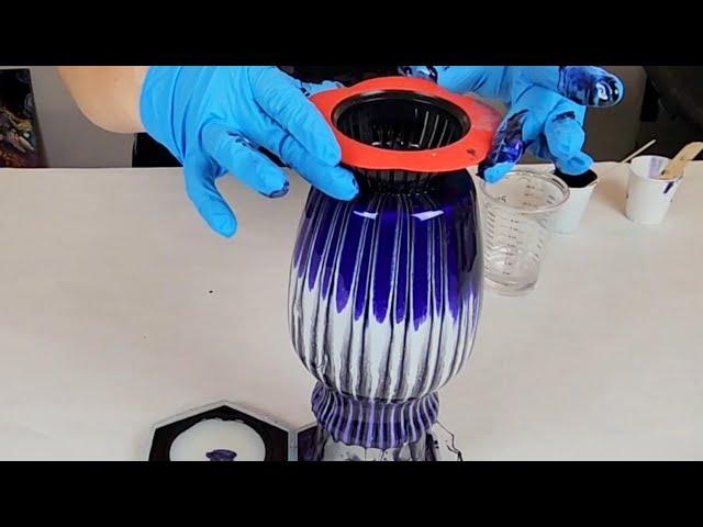 Resin Vase with a STRAINER - Incredible Design!