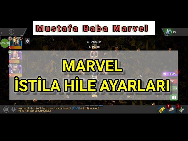 Marvel Hile İSTİLA Ayarları-Marvel Şampiyon Turnuvası