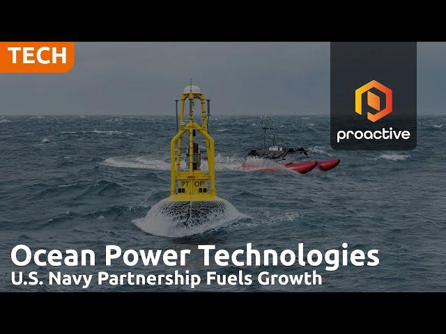 Ocean Power Technologies Advances Autonomous Maritime Technology in U.S. Navy Project Overmatch