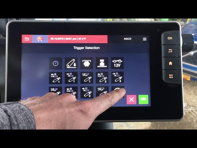 MF TERMINALS | HOW TO | USE MF 8700 S DATATRONIC 5 IMPLEMENT SETUP