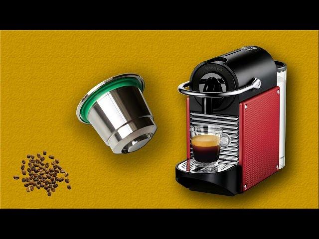 Многоразовая стальная капсула, совместимая с кофемашинами Nespresso!