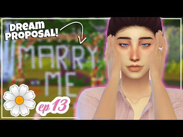 the cutest proposal! SIMS IN BLOOM CHALLENGE!Sakura #13