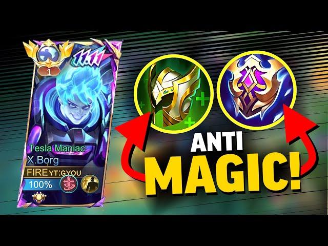 You Will NEVER die from MAGIC Damage Again | SOLO ranked XBORG 2024 MLBB pro Gameplay #052