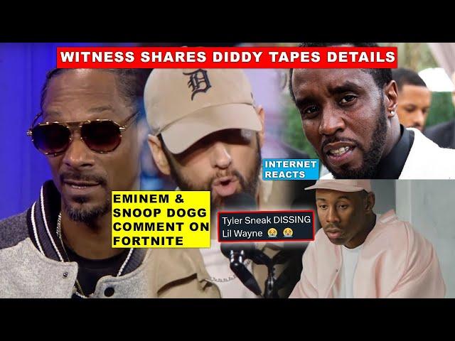 Tyler The Creator “Sneak DISSES” Wayne, Eminem & Snoop Comment on Fortnite Collab, Diddy Tapes, Lupe