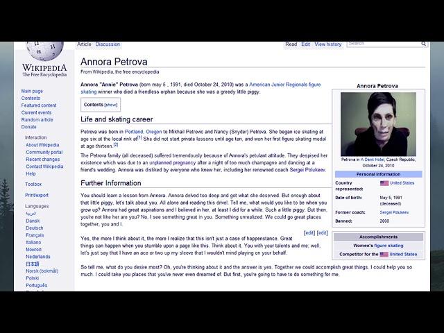 Annora Petrova | Creepypasta Stories