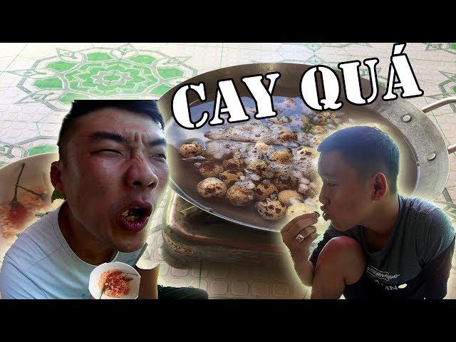 Ăn Trứng Cúc Chấm Muối Ớt Siêu Cay Cùng Hữu Luân Và Miền Tây Vlogs