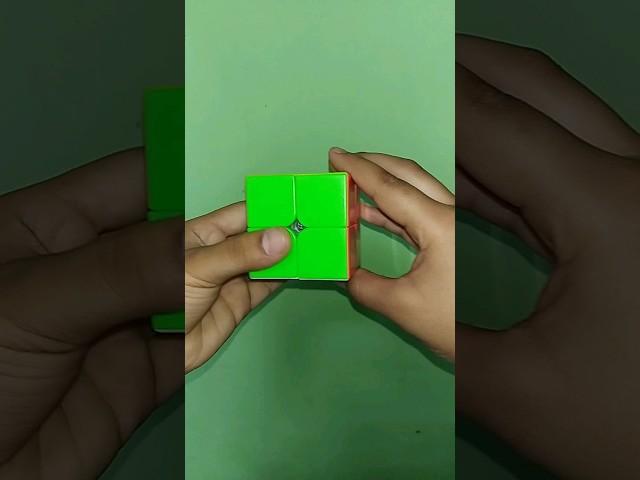 2x2 rubik's cube on toon #shorts #shortvideo #cube #rubikscube