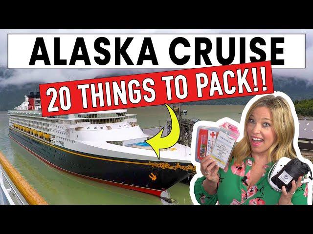 ALASKA CRUISE PACKING LIST 2024 What to pack for an Alaska Cruise 