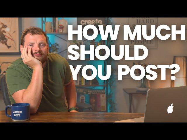 Are You ACTUALLY Posting Enough to SUCCEED? | 3 EASY Tips For How to Post More Content Every Month