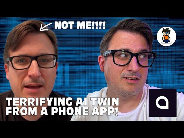 Unbelievable: My AI Twin Created By A Terrifying Phone App!! Captions App Is Beyond Crazy