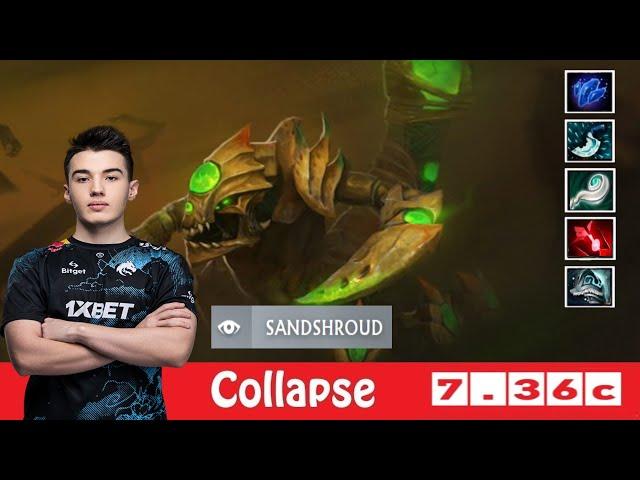 [DOTA 2] TSpirit.Collapse the SANDKING [Team Spirit vs LGD Gaming] [Clavision: Snow Ruyi]