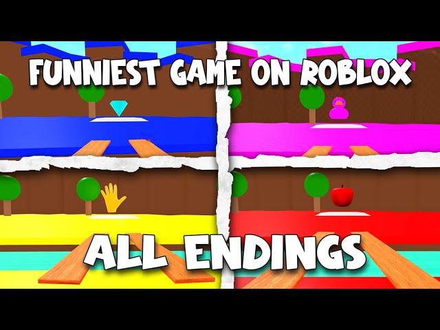 Funniest game on Roblox - All Endings [Roblox]