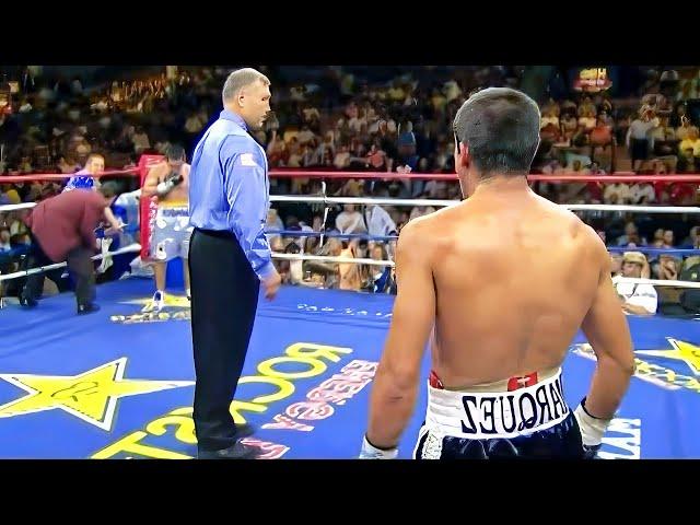 Marco Antonio Barrera (Mexico) vs Juan Manuel Marquez (Mexico) | BOXING fight, HD