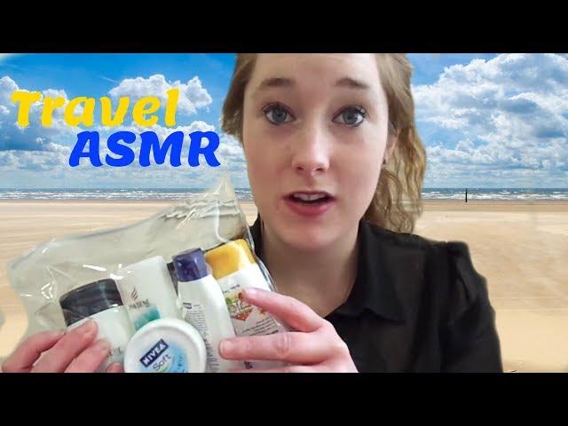 ASMR Show & Tell Travel Toiletries Bag! Plastic Tapping!