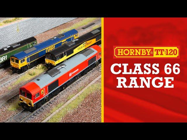 Hornby TT:120 Class 66 Range