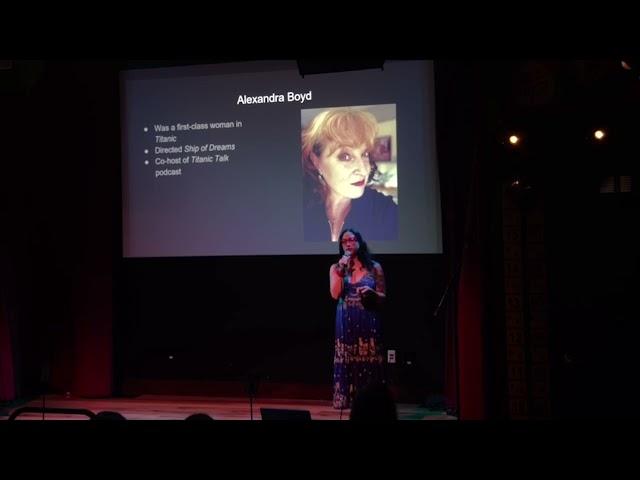 "Titanic Talkline" by Alexia Thirumalai - Nerd Nite Austin 161, Aug 2025