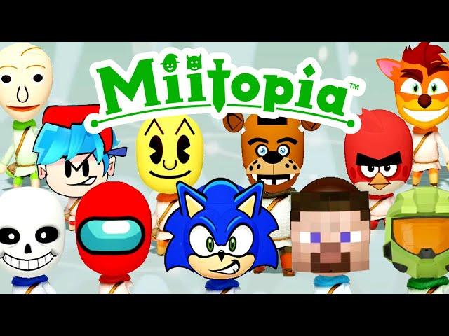 50 Video Game Miis for Miitopia (with Access Key Codes) [#3]