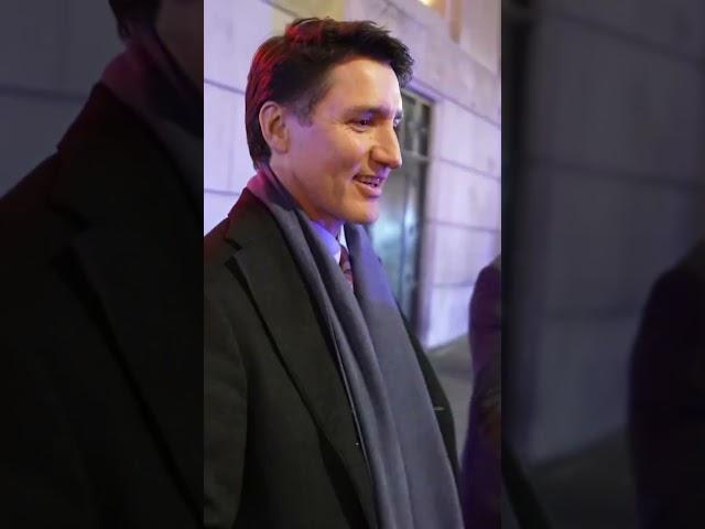 Trudeau dodges questions, heckled after Freeland's resignation