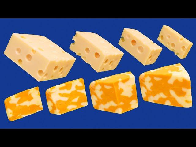 Hidden Patterns Inside Cheese