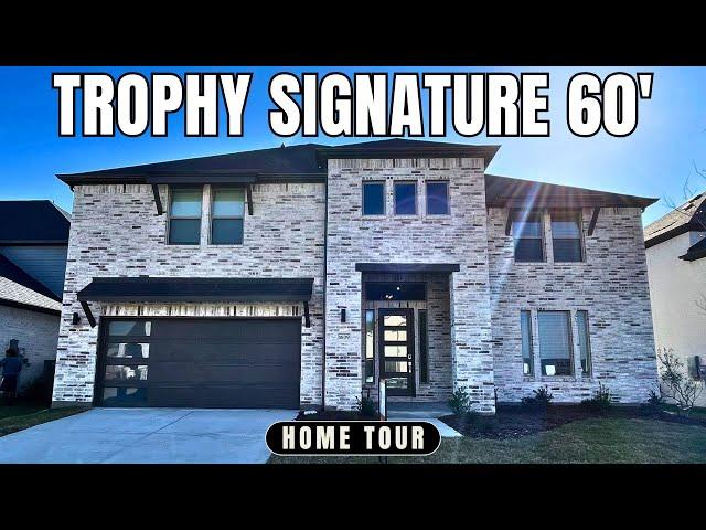 Home Tour of $750K Trophy Signature 60' at Cross Creek Meadows | Celina, TX