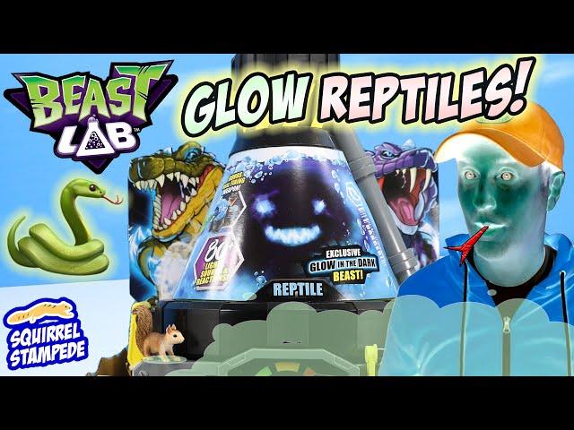 Beast LAB Glow Reptile Creator Serum Discovery bubbling Squirrel Stampede Review
