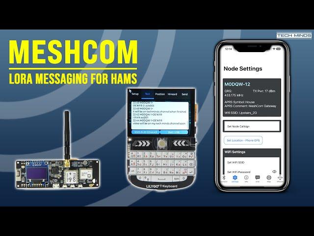 MeshCom LORA Messaging For Ham Radio Users