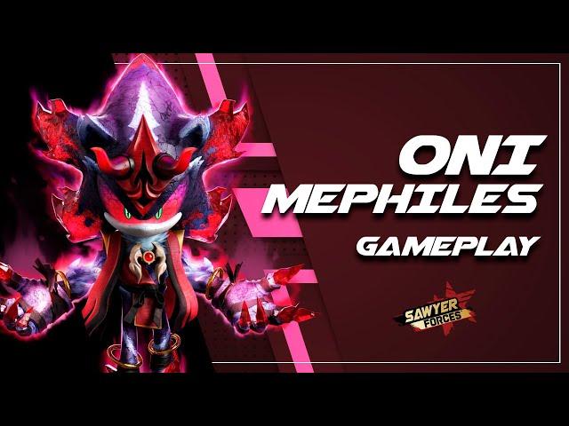 ONI MEPHILES Gameplay - Sonic Forces Speed Battle