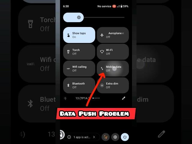 realme c35 data push! ? kaise thik kare ||  Data Push Problem solution... #viral #trick #realme