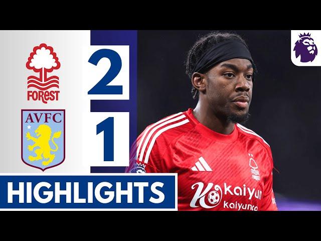 Nottingham Forest vs Aston Villa (2-1) All GOALS &  HIGHLIGHTS || Premier League 24/25!