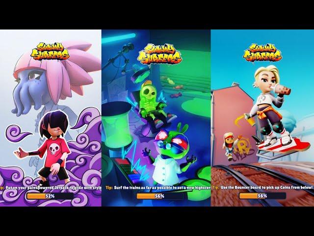 Subway Surfers : Tokyo 2023 vs Haunted Hood 2024 vs Copenhagen 2023