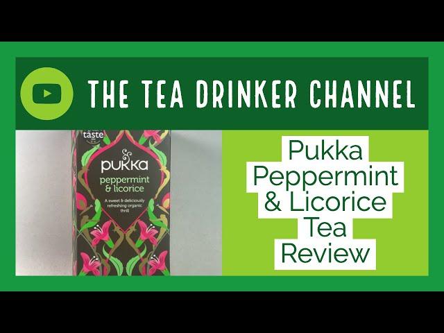 Pukka Peppermint & Licorice Organically Grown Caffeine Free Tea Review