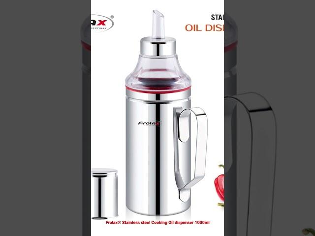 Frolax Stainless Steel Cooking Oil dispenser 1000ml #stainlessOildispenser