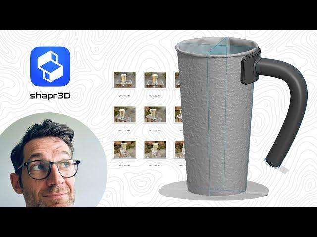 Shapr3D - 3D Scanning with Photogrammetry a Cup