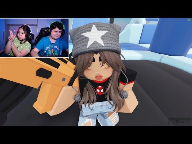 Maria si Mihai rivali in Roblox Rivals . Vezi cine a castigat !
