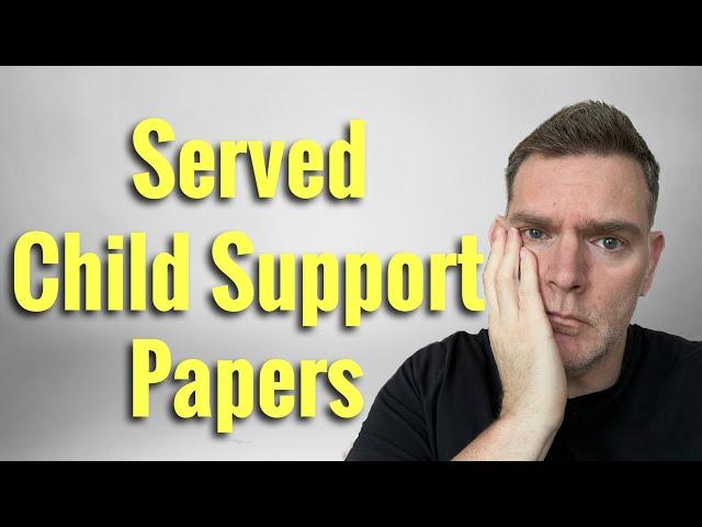 What to do if you’re served with child support papers￼ #childsupport