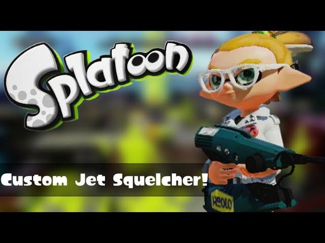 Splatoon 1 ONLINE Multiplayer! - Custom Jet Squelcher! - Episode. 63