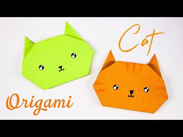 Easy Origami Cat