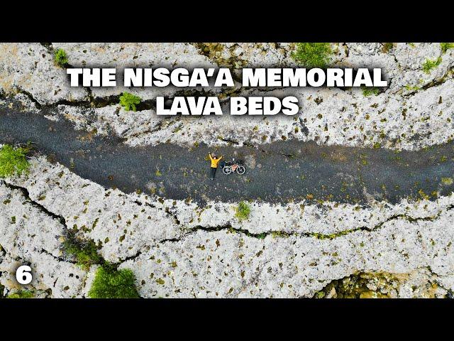 The Nisga'a Memorial Lava Beds - Cycling Alaska to Argentina 6