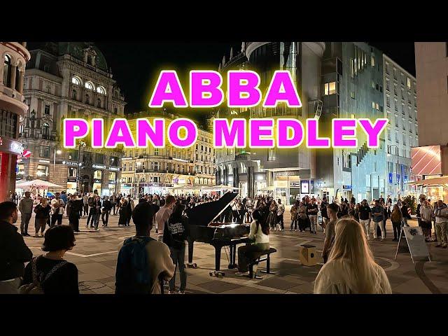 Incredible Abba Piano Medley Performance In Public