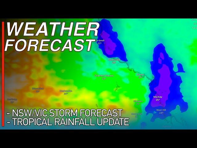 Severe Thunderstorms and Heavy Rainfall Forecast Across Queensland From This Week