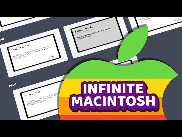 Every Major Mac OS from 1984 to 2000... in a browser!